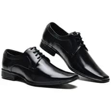 Sapato Masculino Oxford Couro Legítimo Verniz