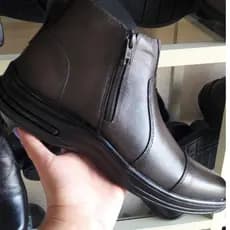 Botina Masculina Social Couro Legitimo Solado Comfort Costurado 7030