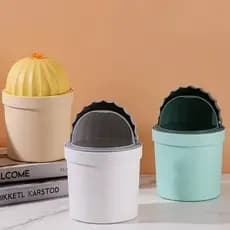 Mini Lixeira Cacto de Mesa Multiuso Quarto Maquiagem Porta Treco Top