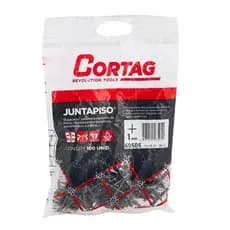 Espacador Juntapiso 1,0mm 61843 Pacote Com 100 Branco CORTAG