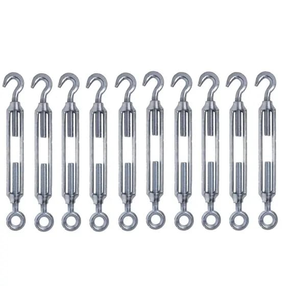 Esticador Para Cabo De Aço 3/16 Kit Atacado Ferramentas LDI