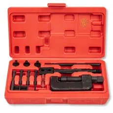 kit Ferramentas chave extratora de Corrente moto maleta kit extração Saca Pino Corrente