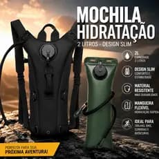 Mochila Camelbak 2L Bike Corrida Tática Hidratação 2L Slim Bike Corrida Trilha Resistente