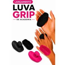 Luva Grip Academia Silicone Antiderrapante para Musculação Crossfit Levantamento de Peso Proteção Contra Calos Unissex