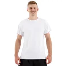 Camiseta Masculina Branca Básica 100% Algodão