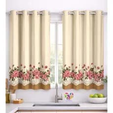Cortina Decoração Oxford Gourmet Para Cozinha Quarto 2,00 x 1,40