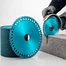 Disco de Corte 6 em 1 Diamantado 100mm Multifuncional Azulejo Cerâmica PVC Não Quebra Premium