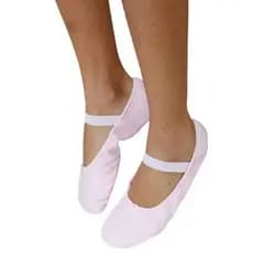 Sapatilha de ballet corino. Adulto, juvenil e infantil.