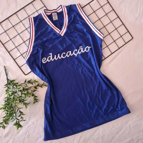 Camiseta regata EDUCAÇÃO ,professores, escolas, pedagogia. Adulto e plus size