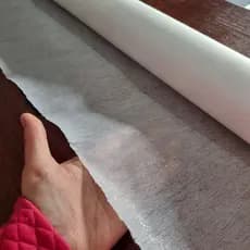 Entretela termocolante para camisaria branca