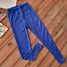 Calça legging azul royal helanca escolar. Feminina ,Juvenil.