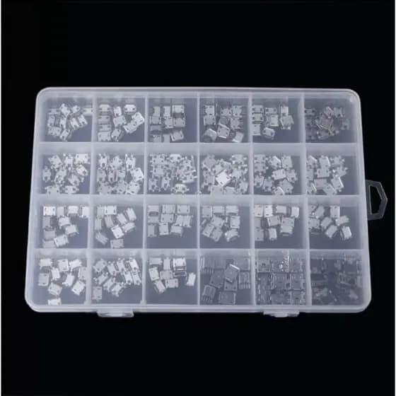 KIT CONECTORES DE CARGA MANUTENÇÃO EM CELULAR