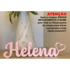 Letreiro Personalizado com Nome 3D