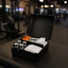 Case Organizador Premium para Ampolas 10ml e Seringas de Insulina | Estojo Compacto, Discreto e Ideal para Viagem