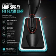 Adaptador Articulação Mop Spray Fit Flash Limp | Peça de Reposição para Base do Mop