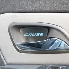 Aço Inoxidável No Interior Porta Tigela Adesivos Para Chevrolet Cruze sedan hatchback 2009-2012 De Carro Acessórios Do