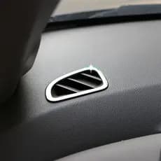 Aço Inoxidável Car Air Vent Decoração Adesivo Protetor Guarnição Para Chevrolet Cruze 2009-2013 2014 2015 Acessórios 2 Pçs/set