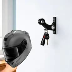Gancho De Parede Pendurar Capacete Boné Chaves Jaqueta