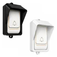 Protetor Anti Furto Para Campainha Diversos Modelos 80x45mm Branco 127/220v