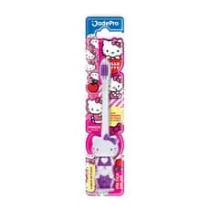 Escova de Dente Infantil Hello Kitty  com Ventosa 3D