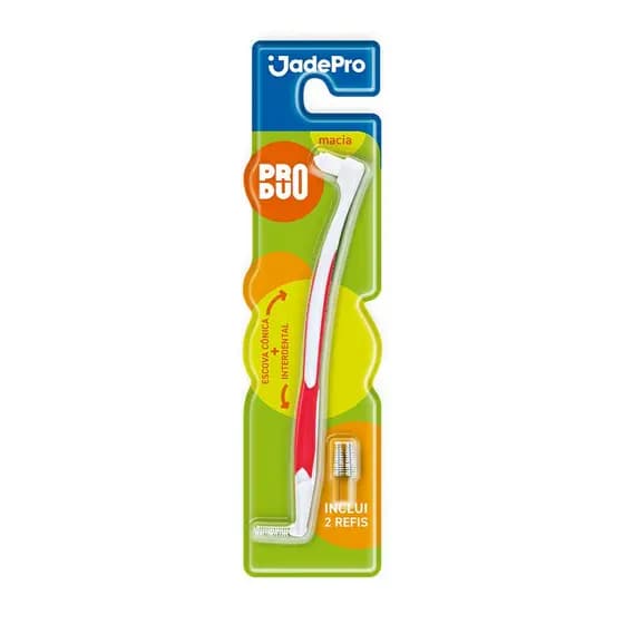 Escova Interdental Duo Pro Inclui 2 Refil JadePro