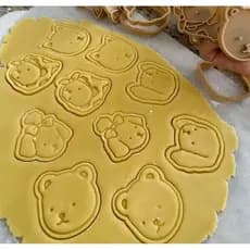 Kit Cortadores Biscoito Animais Boobie | Impressão 3D PLA | 5 Modelos | 6cm/8cm | Tamanho Personalizável