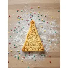 Árvore de Desejos Natal Cortador Marcador Biscoito para Pasta Americana Confeitaria Festas Decoração de Bolo