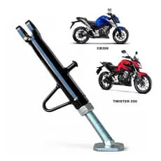 Cavalete Lateral Reforçado CB300 E Twister 250 - Pezinho de Descanso Com Regulagem