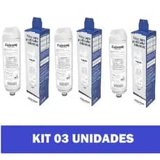 Refil Filtro Vela Purificador de Água Carvão Ativado Original Colormaq Acqua Kit 3 unidades