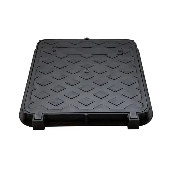 Tampa Pvc Esgoto Elétrica Caixa Passagem 40X40 Articulada Reforçada