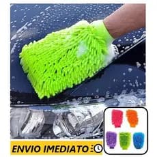 Luva de microfibra Pano de limpeza automotiva Lavagem de Carro Moto Lustra Móveis Limpa Vidro