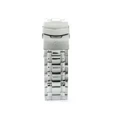 Pulseira Para Relógio Compatível Com Edifice Efa-121d Em Aço Dourado
