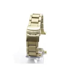 Pulseira Para Relógio Mtg-b1000 Em Aço Dourado 30/13mm
