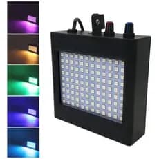 Strobo Rítmico 108 Leds Rgb Xh-108 108w Ritimico Colorido Refletor
