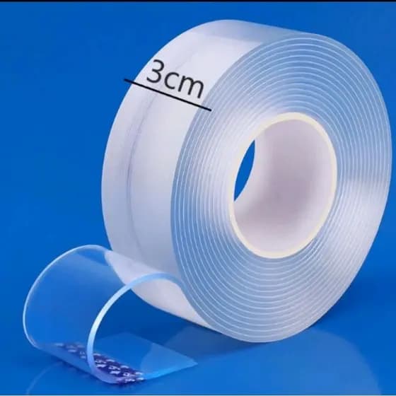 Fita 3m Dupla face extra forte transparente nanogel silicone mágica adesiva cola de parede