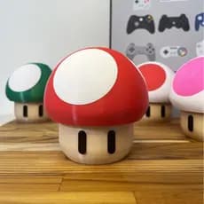 Porta Objetos temático. Cogumelo do Mário (Toad)