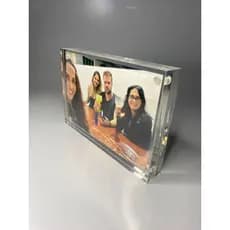 Porta Retrato em Acrílico Personalizado com Foto Quadro Decorativo Presente Dia dos Namorados Família