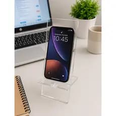 📱 Suporte / Porta Celular em Acrílico  Deixe seu celular sempre organizado, seguro e com fácil visualização!