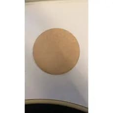 Porta Copo MDF Redondo 9 cm Cru para Personalização | Corte a Laser