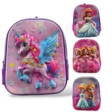 Mochila Creche Escolar Infantil Menina Bolsa Resistente