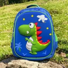 Mochila do Dinossauro Infantil Menino Escolar