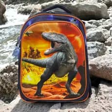 Mochila Escolar Infantil Dinossauro Menino
