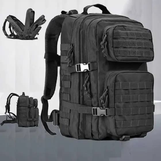 Mochila Masculina tática Militar 40 Litros Camping Trilha reforçada espaçosa impermeavel