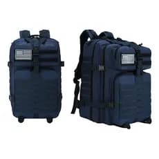 Mochila Tática Militar 50l Azul Alta Qualidade Frete Grátis!