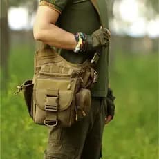 Bolsa De Ombro Transversal tática Militar