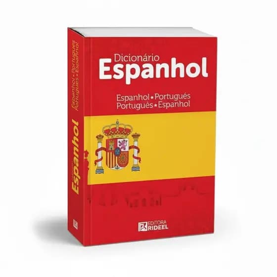 Mini Dicionário Espanhol E Português Escolar Pronta Entrega