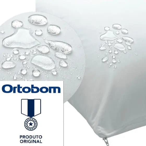 Protetor De Travesseiro Impermeável Capa Ortobom 70x50cm