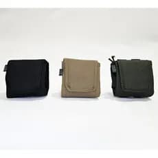 Drop Mag Modular Tático - Saco de descarte - MTR Tactical - Preto / Tan / Verde - Militar Policial