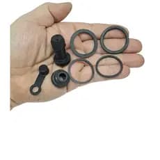 Reparo pinça NX 400 Falcon Titan 150 2009 em diante freio disco CBX 250 Twister 2001 a 2008 2 pistões, Motobor 44080