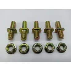 Prisioneiros da Coroa Cbx 200 Strada Nx 150 Nx 200 Xr 200 XL125 kit prisioneiros com porcas